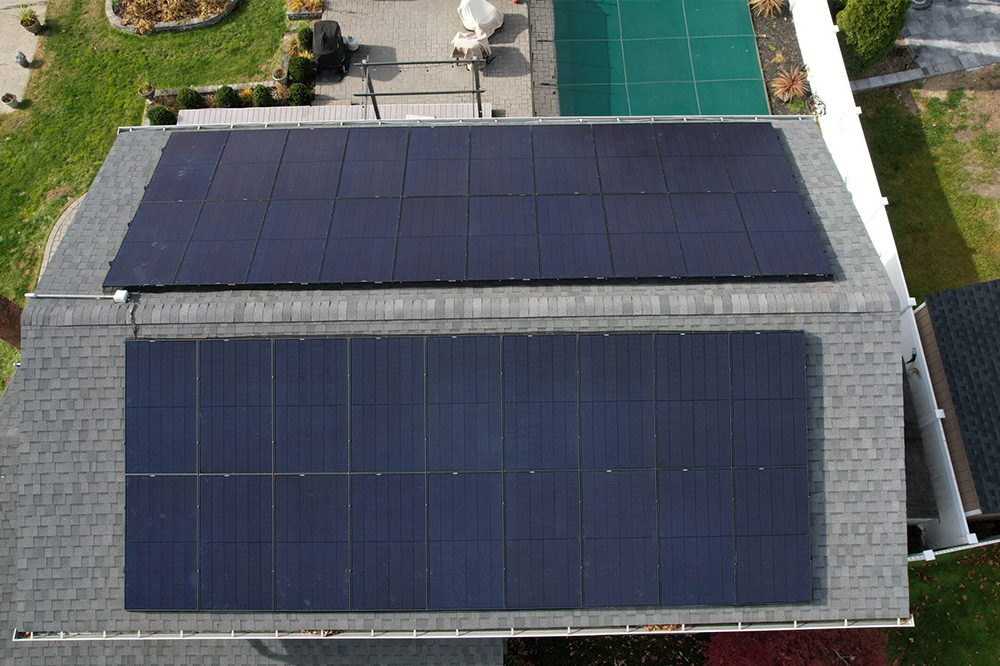 Sunshine Plus Solar panel reinstallation