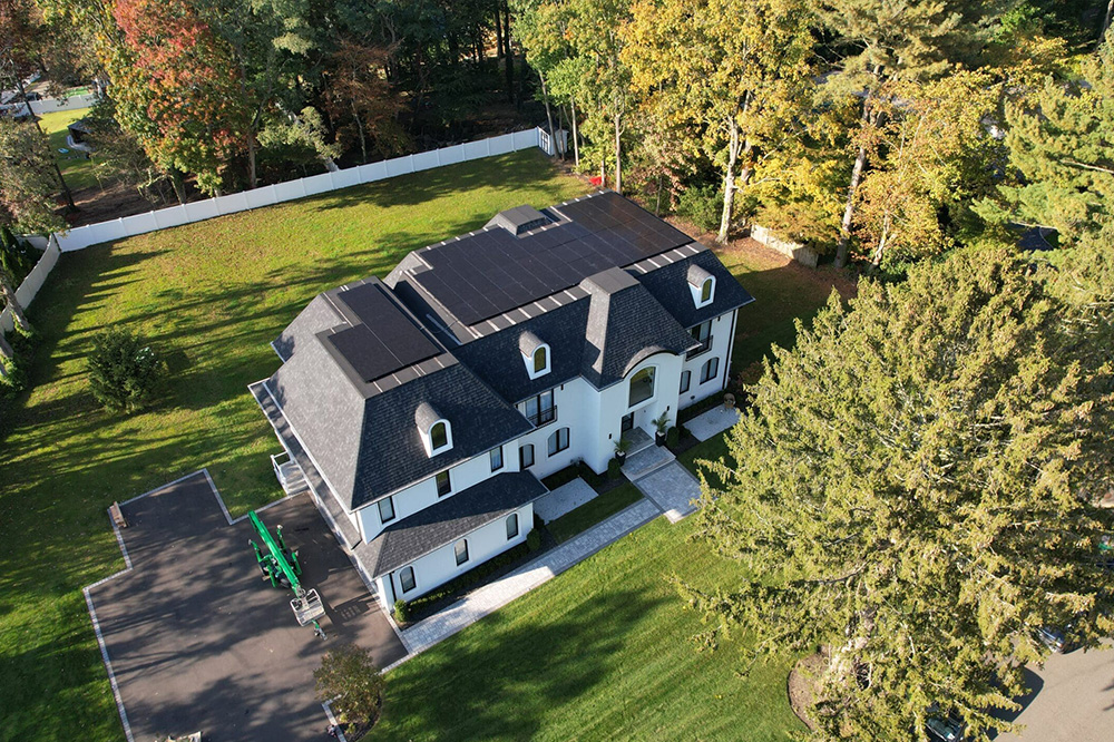 Solar reinstall crew on Long Island