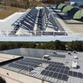 Commercial Solar Panels Button