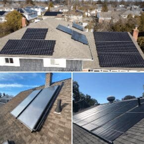 Residential Solar Panels Button