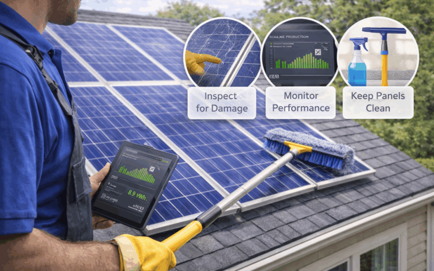 Solar Maintenance Is Simple but Valuable