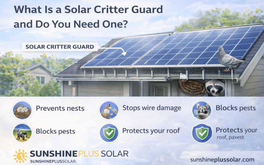 What Is a Solar Critter Guard & Do You Need One